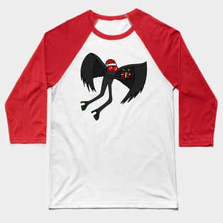 Holiday Mothman Baseball T-Shirt